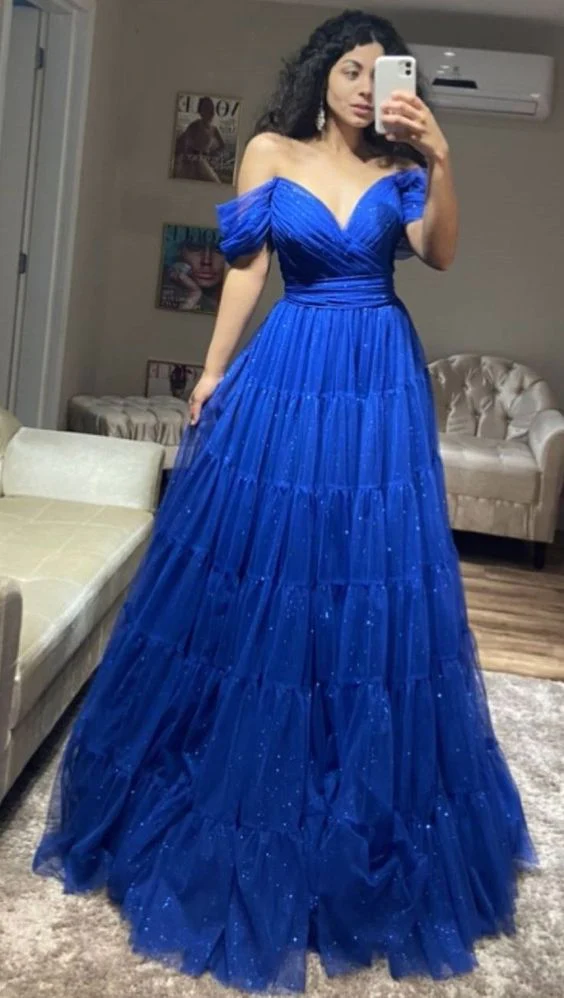 Royal Blue Fashion New Prom Dress Evening Dress Prom Dress SH813
