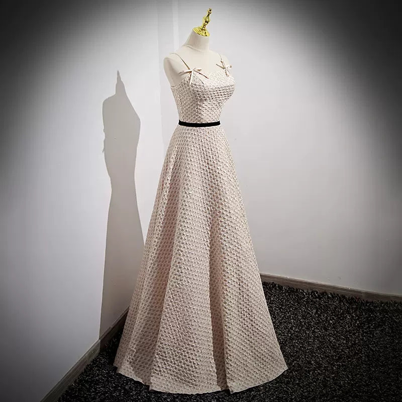 A line Strapless Prom Dresses Sexy Evening Dress SH100